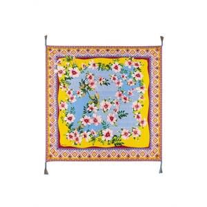 NEW JOHNNY WAS women's geneva silk scarf in yellow
